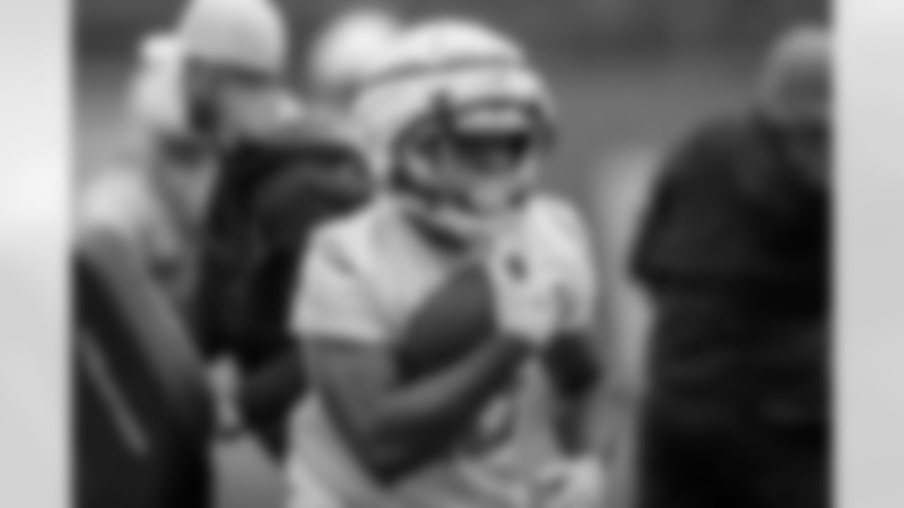 The Los Angeles Chargers practice on Wednesday, November 15, 2023 at Hoag Performance Center in Costa Mesa, CA.