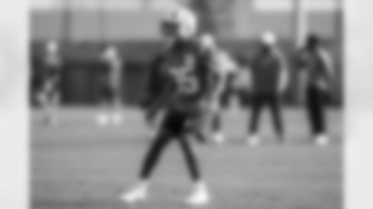 The Los Angeles Chargers practice on Thursday, December 18, 2025 at The Bolt in El Segundo, CA.