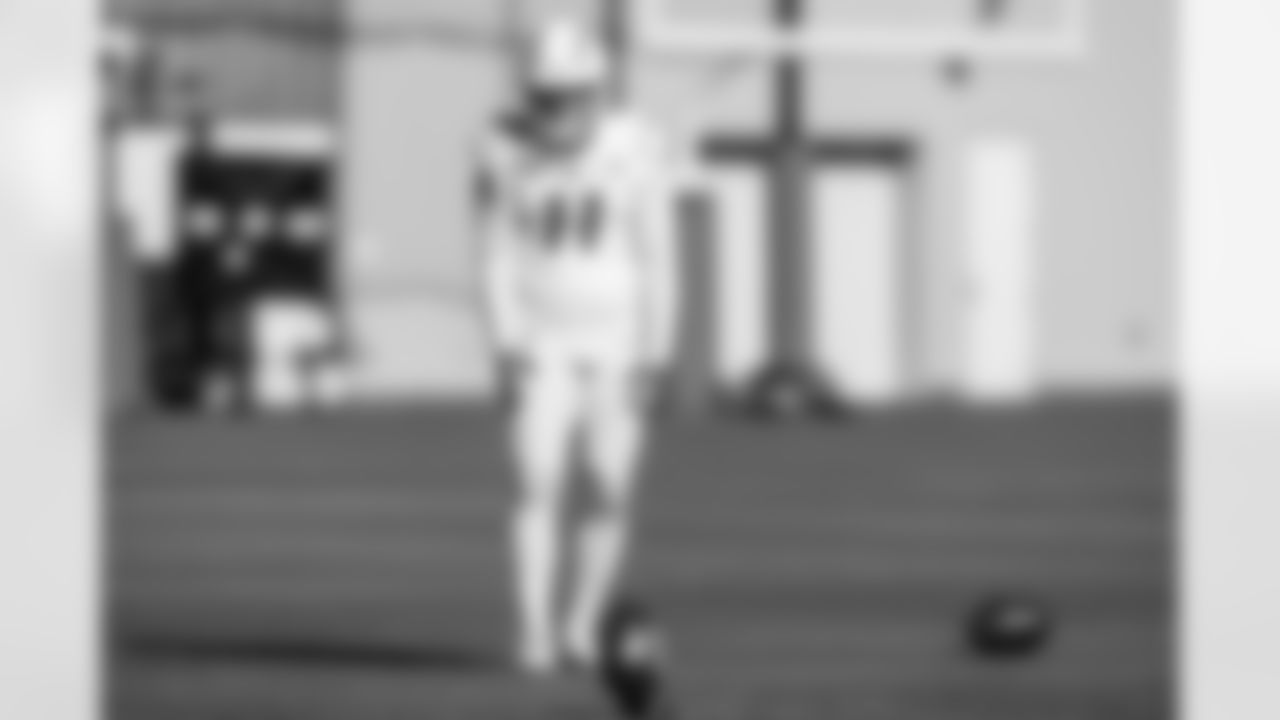 The Los Angeles Chargers practice at Training Camp on Thursday, December 11, 2025 at The Bolt in El Segundo, CA.