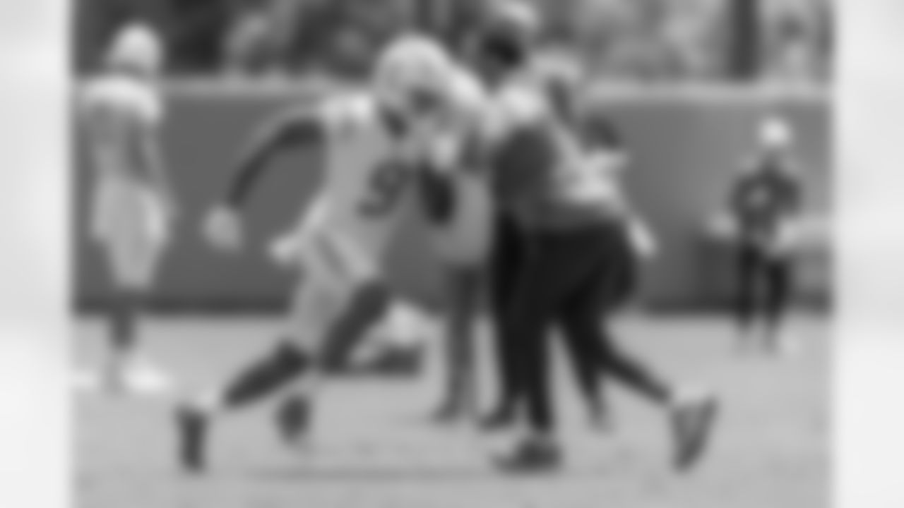 The Los Angeles Chargers hold OTA's on Wednesday, May 29, 2024 at Hoag Performance Center in Costa Mesa, CA.