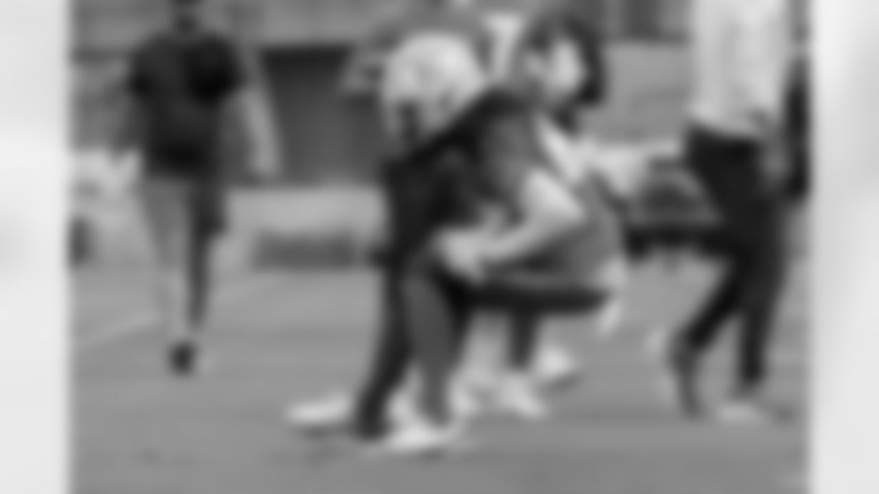 The Los Angeles Chargers practice on Thursday, August 28, 2025 at The Bolt in El Segundo, CA.