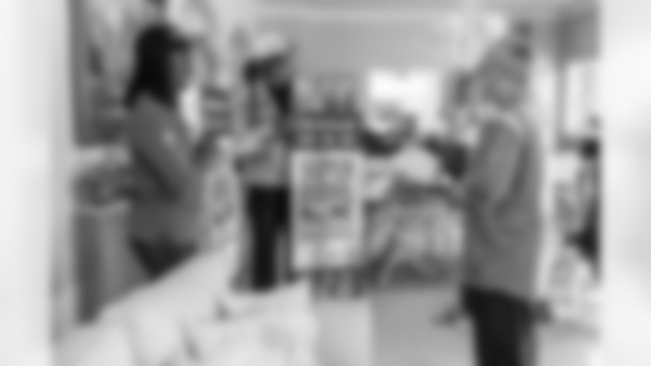 The Los Angeles Chargers surprise their 2025 Fan of the Year on Tuesday, October 28, 2025 in San Diego, CA.