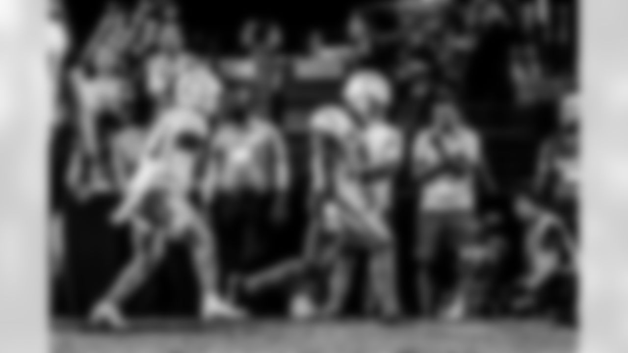 Take a look back at the Chargers Week 2 matchup with the Raiders in monochrome!