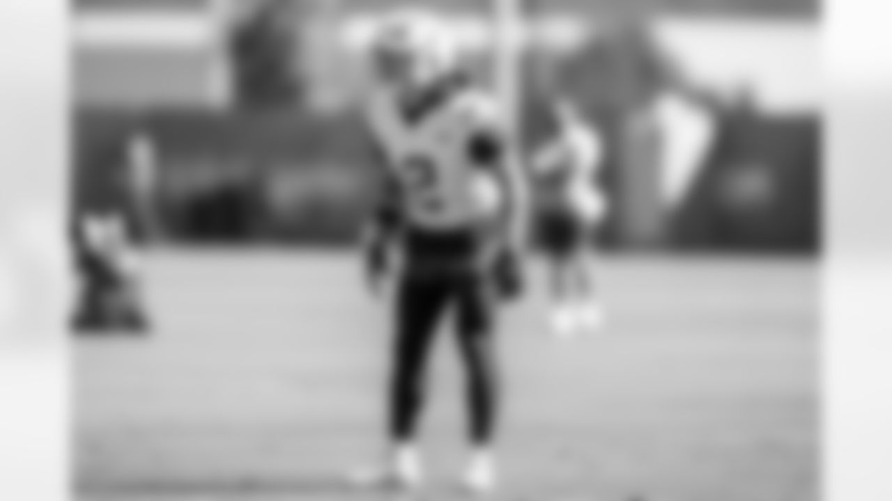 The Los Angeles Chargers practice on Thursday, October 9, 2025 at The Bolt in El Segundo, CA.