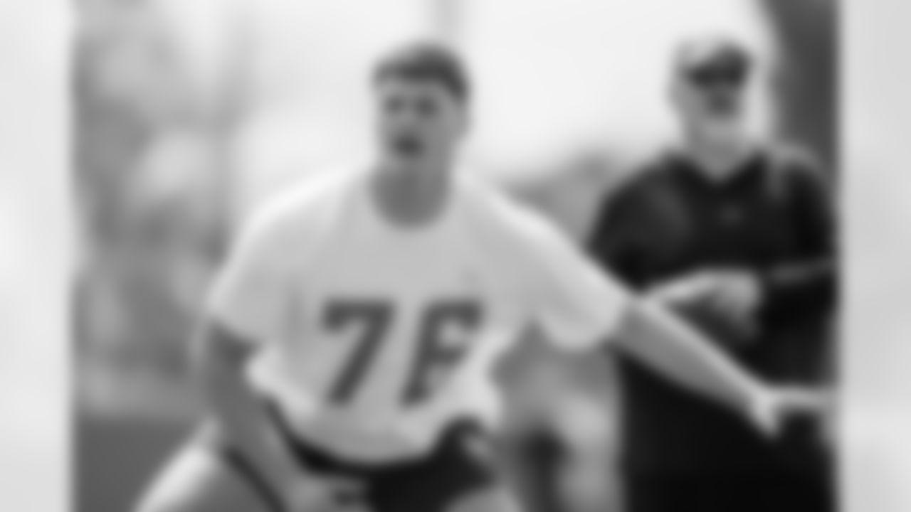 The Los Angeles Chargers hold Rookie Mini-Camp on Friday, May 10, 2024 at Hoag Performance Center in Costa Mesa, CA.