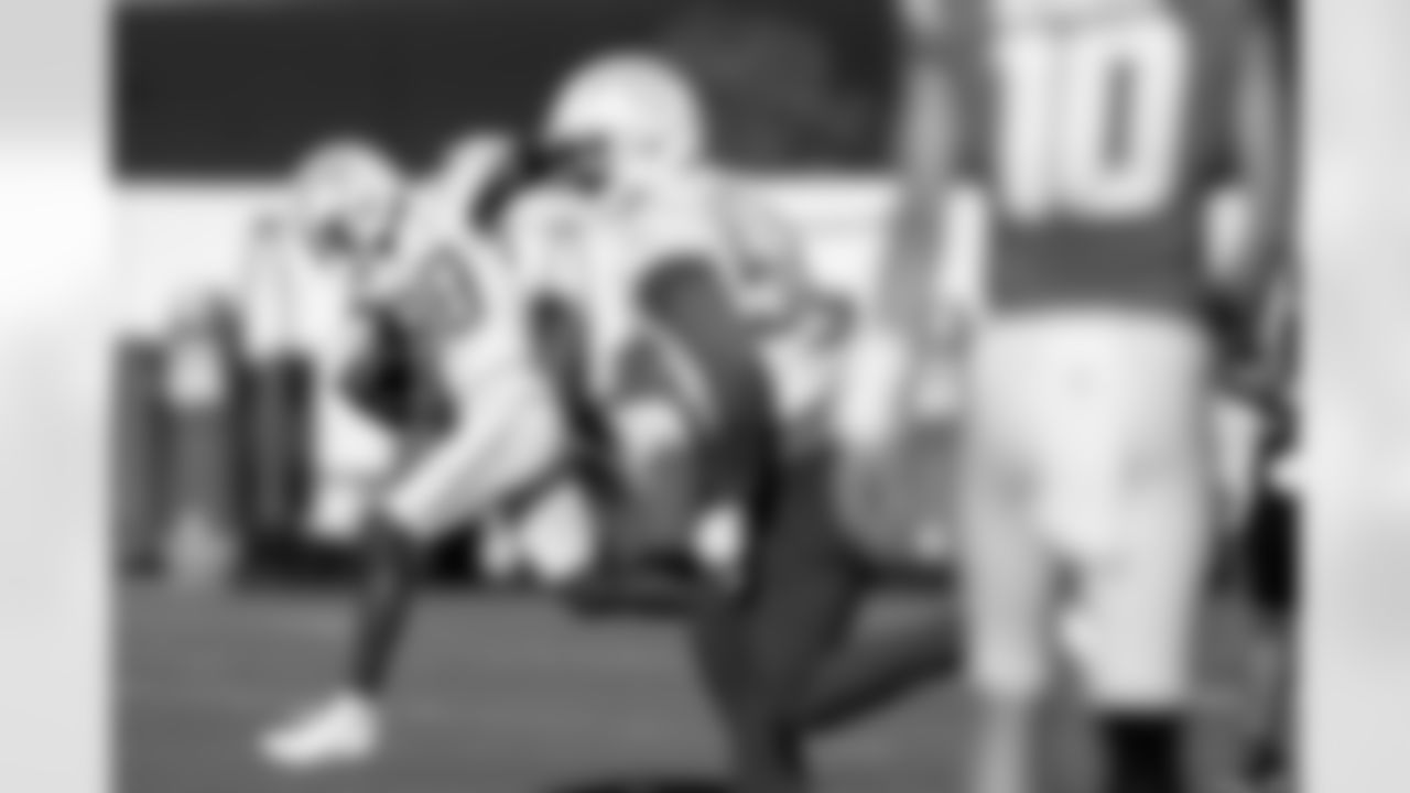 The Los Angeles Chargers practice at Training Camp on Friday, July 25, 2025 at The Bolt in El Segundo, CA.