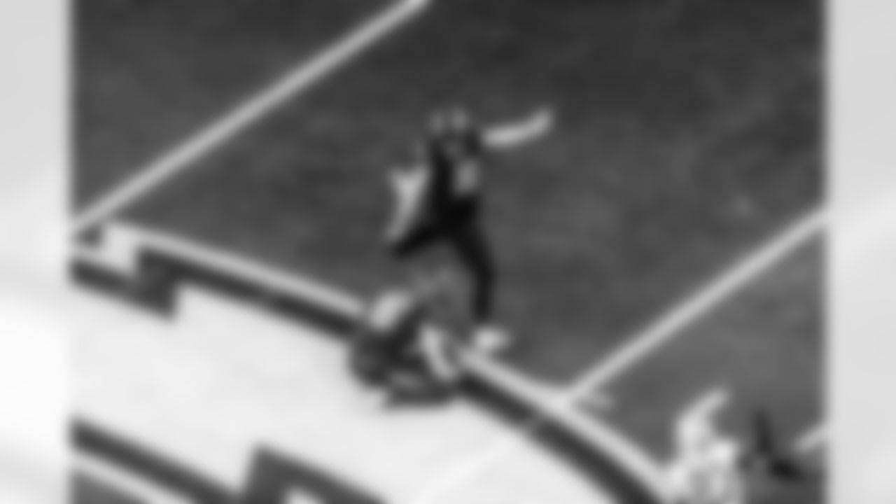 Take a look back at the Chargers Week 13 matchup with the Raiders in monochrome.