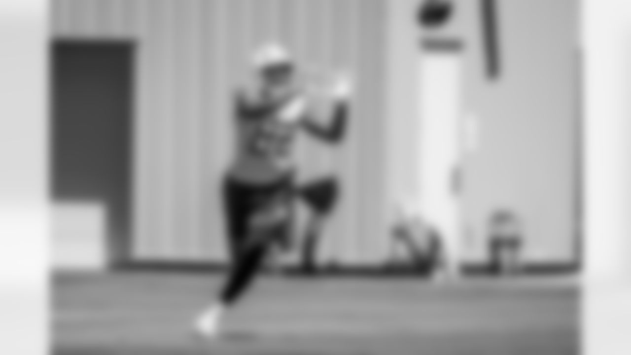 The Los Angeles Chargers practice at Training Camp on Wednesday, August 20, 2025 at The Bolt in El Segundo, CA.