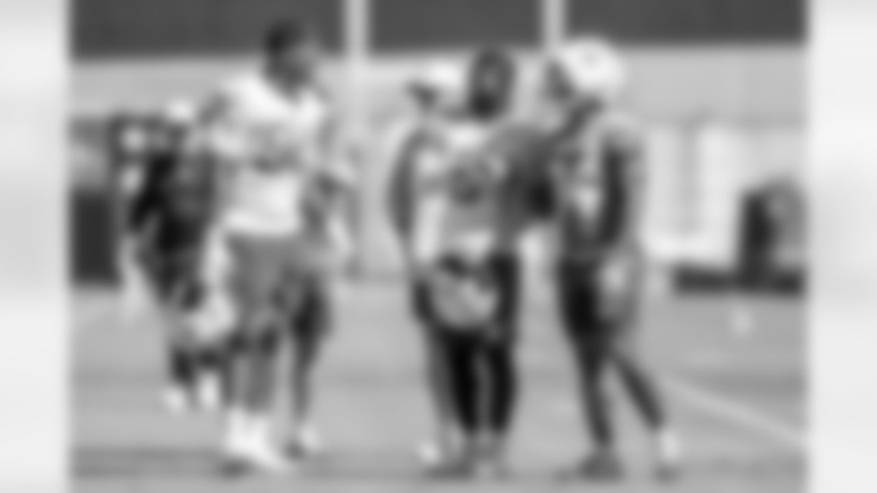 The Los Angeles Chargers practice on Thursday, October 9, 2025 at The Bolt in El Segundo, CA.