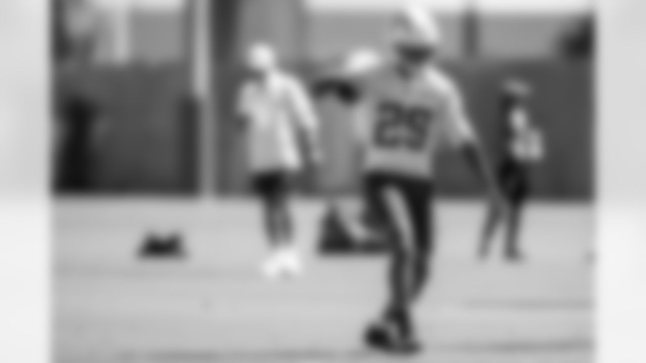 The Los Angeles Chargers practice on Friday, October 3, 2025 at The Bolt in El Segundo, CA.