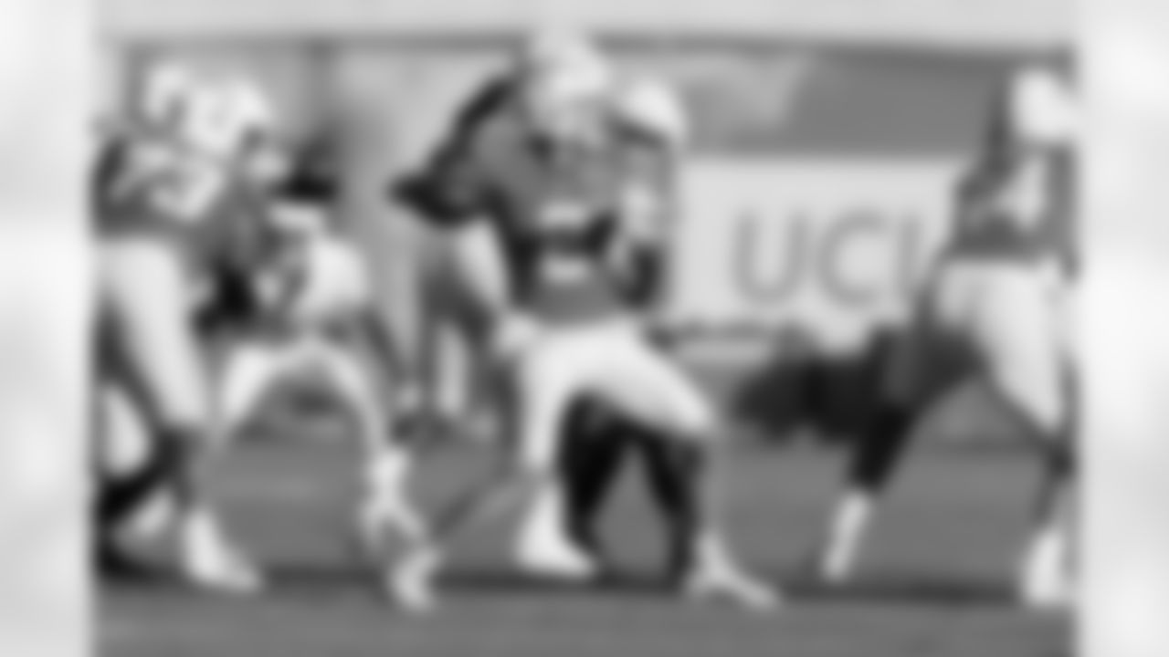 The Los Angeles Chargers practice at Training Camp on Saturday, July 27, 2024 at The Bolt in El Segundo, CA.