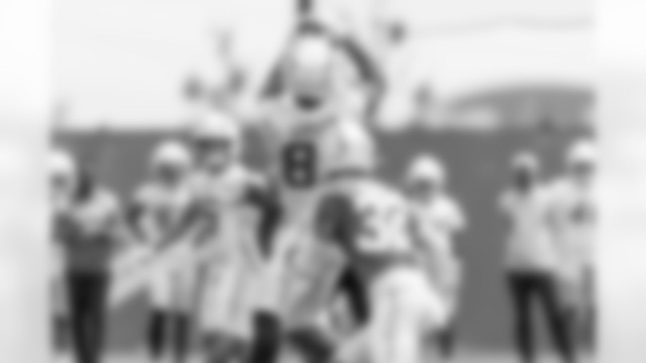 The Los Angeles Chargers hold Mandatory Mini-Camp on Wednesday, June 11, 2025 at The Bolt in El Segundo, CA.