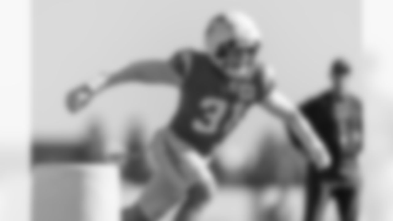 The Los Angeles Chargers practice at Training Camp on Friday, August 2, 2024 at The Bolt in El Segundo, CA.