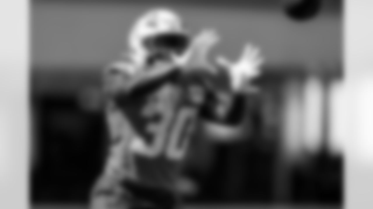 The Los Angeles Chargers practice on Thursday, October 2, 2025 at The Bolt in El Segundo, CA.