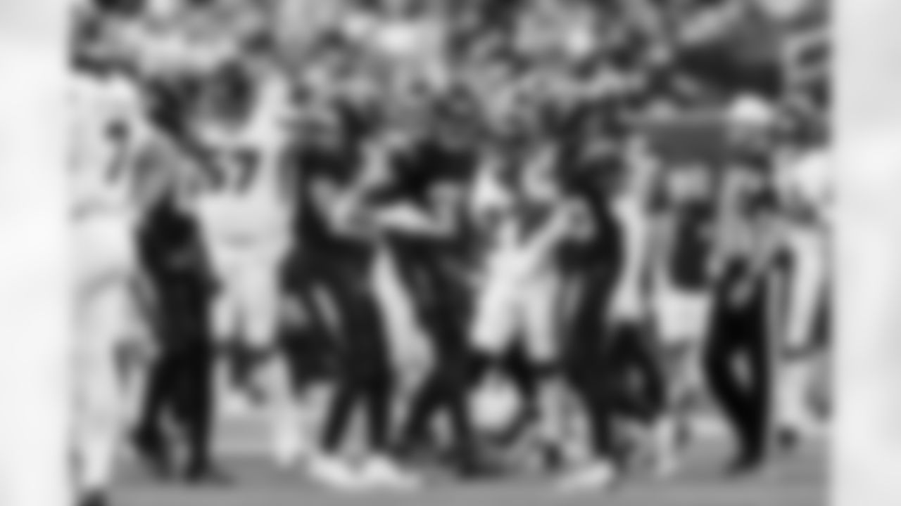 CB Tarheeb Still (29), S Marcus Williams (31) and S Tony Jefferson (23)