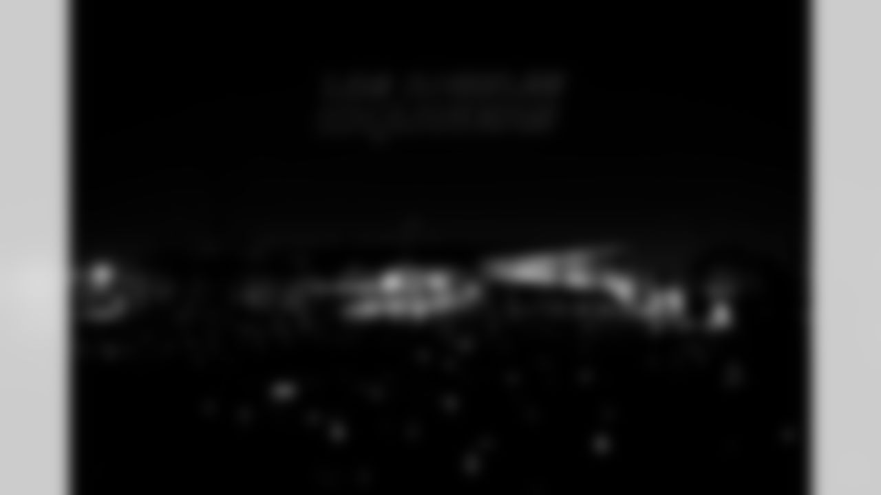 Fans gather at The Bolt for the Fan Rally + Drone Show on Friday January 9th, 2025