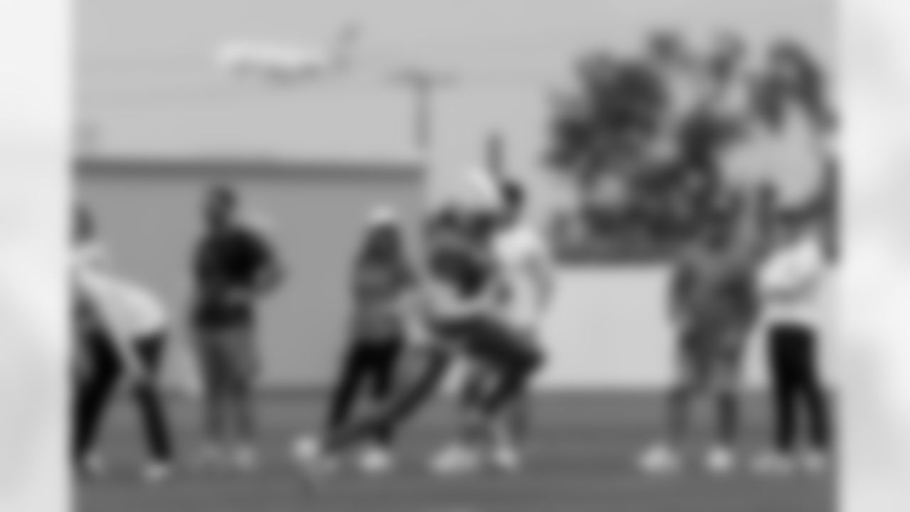 The Los Angeles Chargers practice on Thursday, August 28, 2025 at The Bolt in El Segundo, CA.