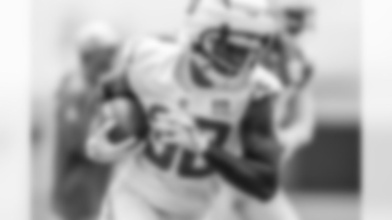 Los Angeles Chargers players participate in Phase 3 of the offseason program on Thursday, June 5, 2025 at The Bolt in El Segundo, CA.