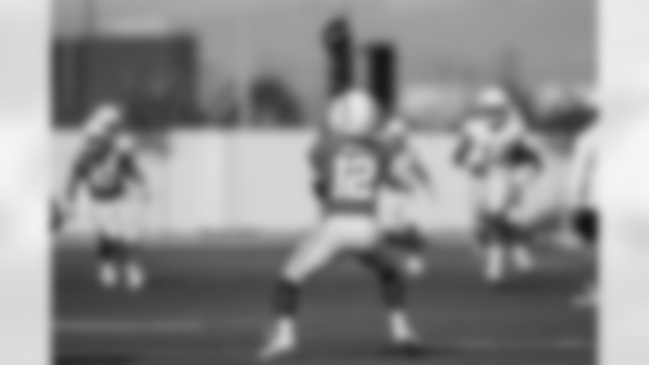 The Los Angeles Chargers practice on Wednesday, November 6, 2024 at The Bolt in El Segundo, CA.
