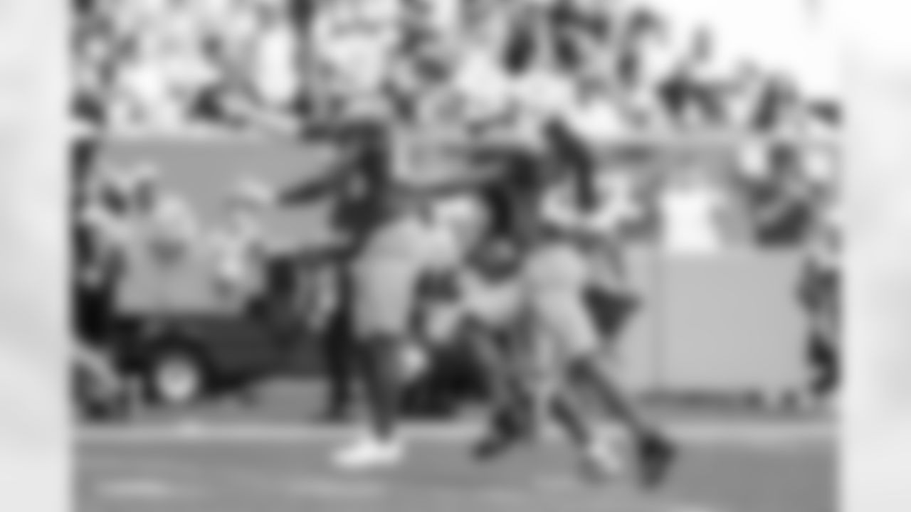 CB Tarheeb Still (29), CB Benjamin St-Juste (24) and CB Donte Jackson (26)