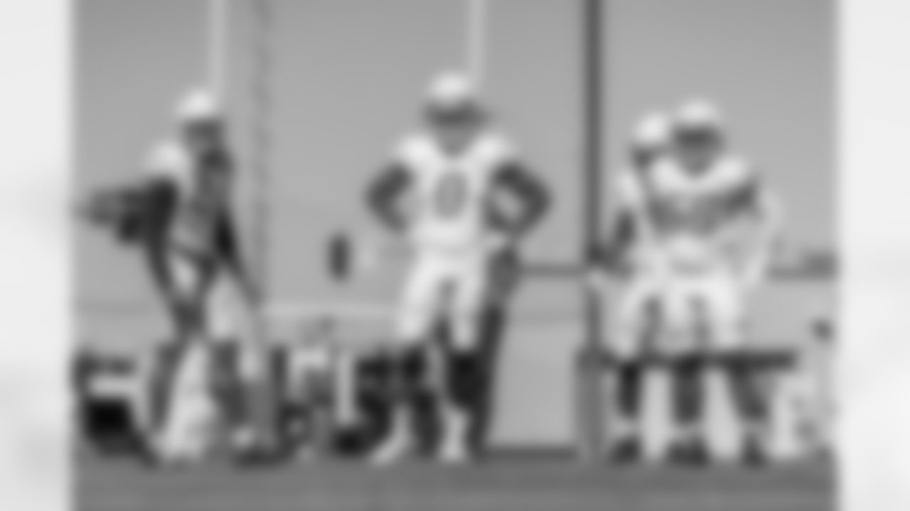 The Los Angeles Chargers practice on Wednesday, October 15, 2025 at The Bolt in El Segundo, CA.