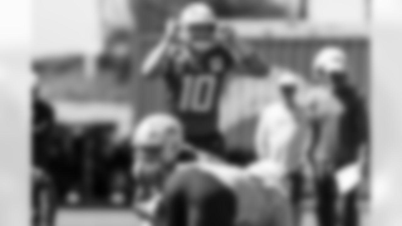 The Los Angeles Chargers practice on Monday, September 1, 2025 at The Bolt in El Segundo, CA.