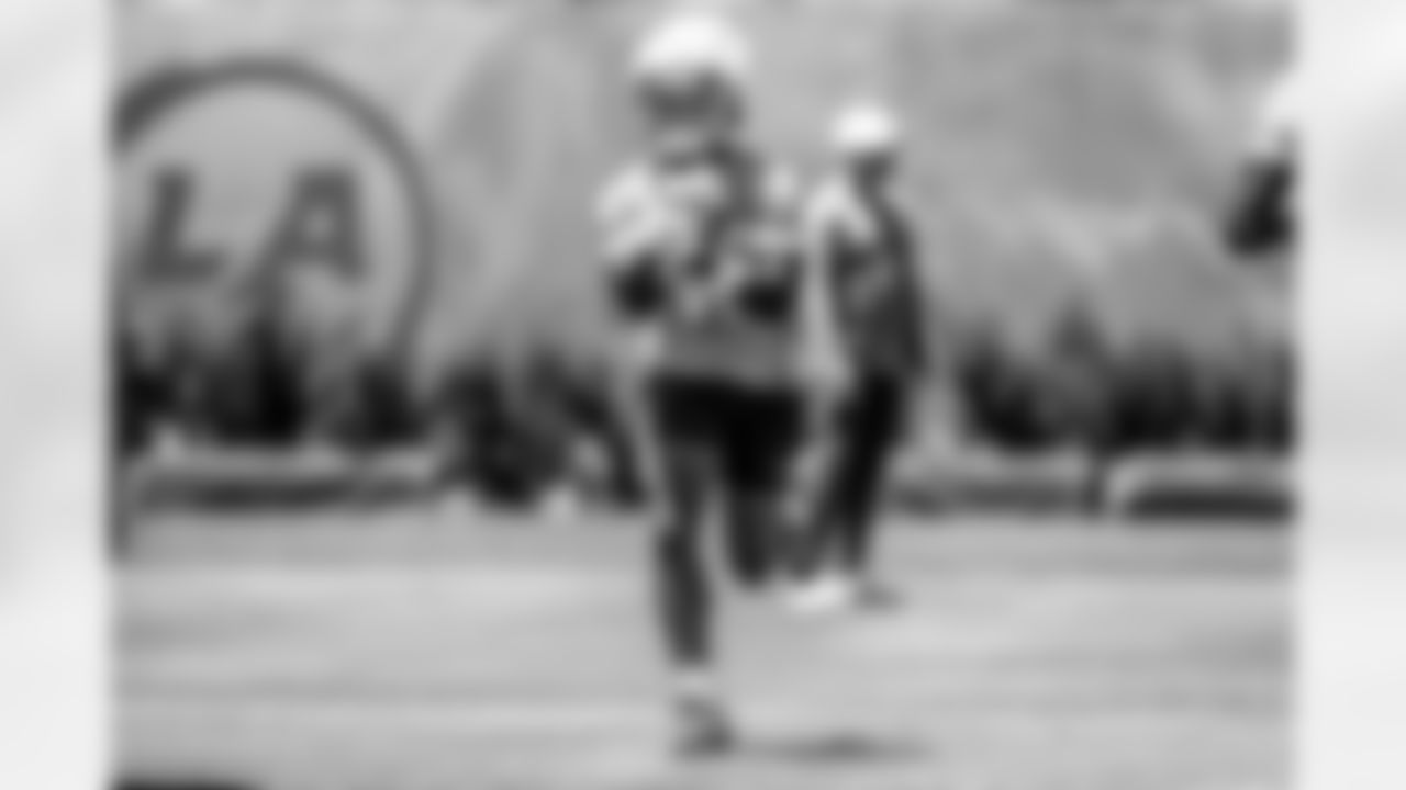 Los Angeles Chargers players participate in Phase 3 of the offseason program on Monday, June 16, 2025 at The Bolt in El Segundo, CA.