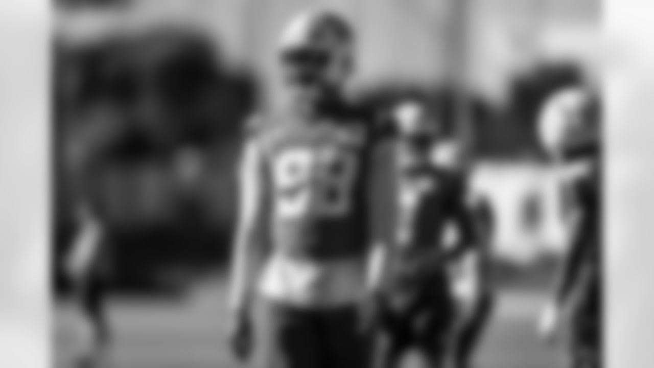 The Los Angeles Chargers practice at Training Camp on Wednesday, December 10, 2025 at The Bolt in El Segundo, CA.