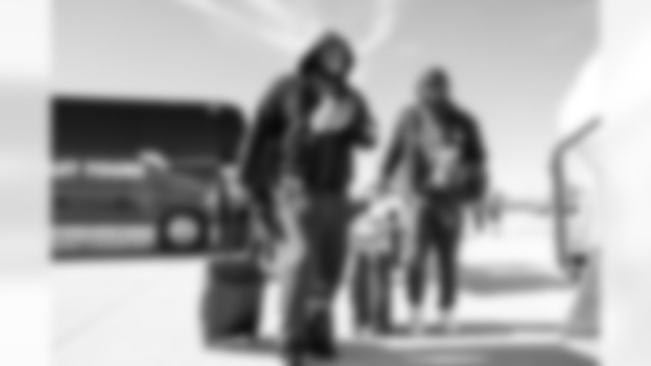 Los Angeles Chargers DL Teair Tart (90) and Linebackers Coach Navorro Bowman travels to New England on Friday, Jan. 9, 2025 for the Wild Card matchup against the New England Patriots.