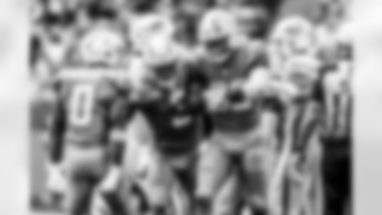 Take a look back at the Chargers Week 6 matchup with the Dolphins in monochrome!