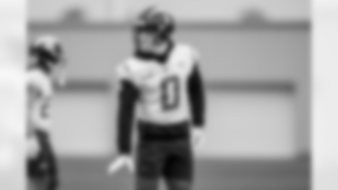 The Los Angeles Chargers practice on Tuesday, December 23, 2025 at The Bolt in El Segundo, CA.