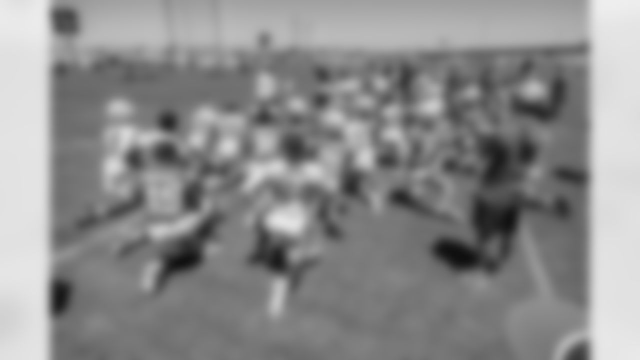 The Los Angeles Chargers hold Rookie Mini-Camp on Friday, May 9, 2025 at The Bolt in El Segundo, CA.