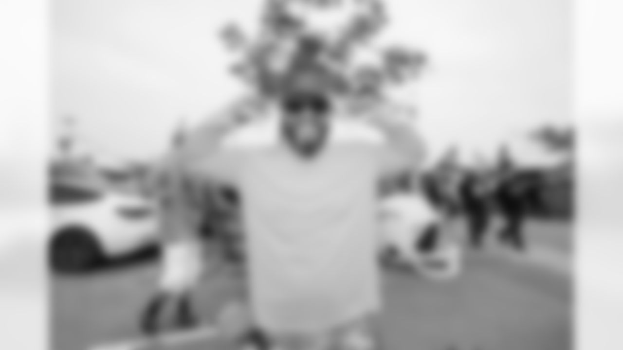 Fans joined the Bolt Fam at Pepsi Tailgate Central to get gameday ready for the Chargers' Week 13 clash with the Las Vegas Raiders.