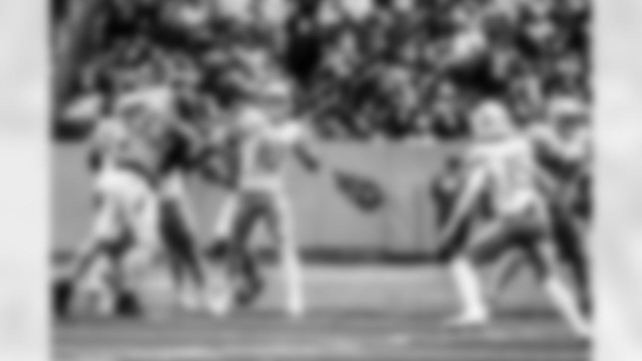 Take a look back at the Chargers Week 9 matchup with the Titans in monochrome.