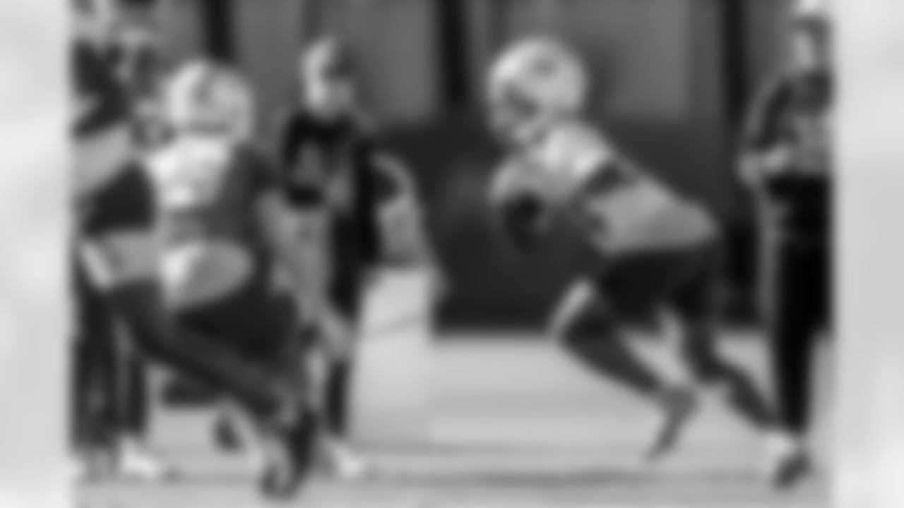 The Los Angeles Chargers practice on Wednesday, January 7, 2026 at The Bolt in El Segundo, CA.