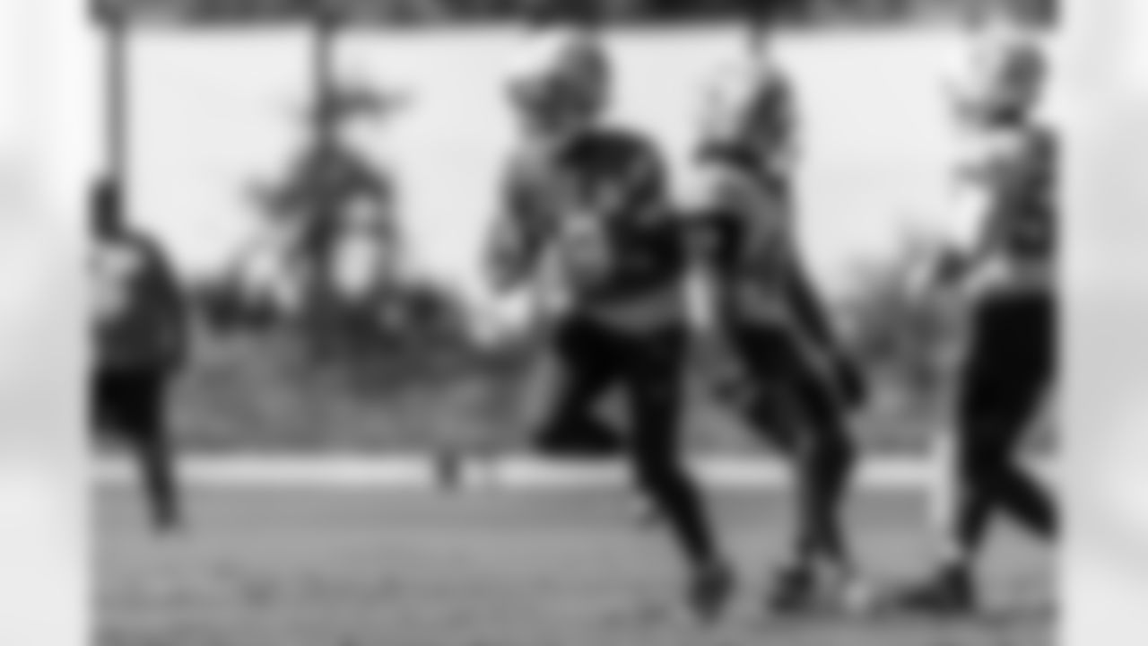The Los Angeles Chargers practice on Thursday, October 16, 2025 at The Bolt in El Segundo, CA.