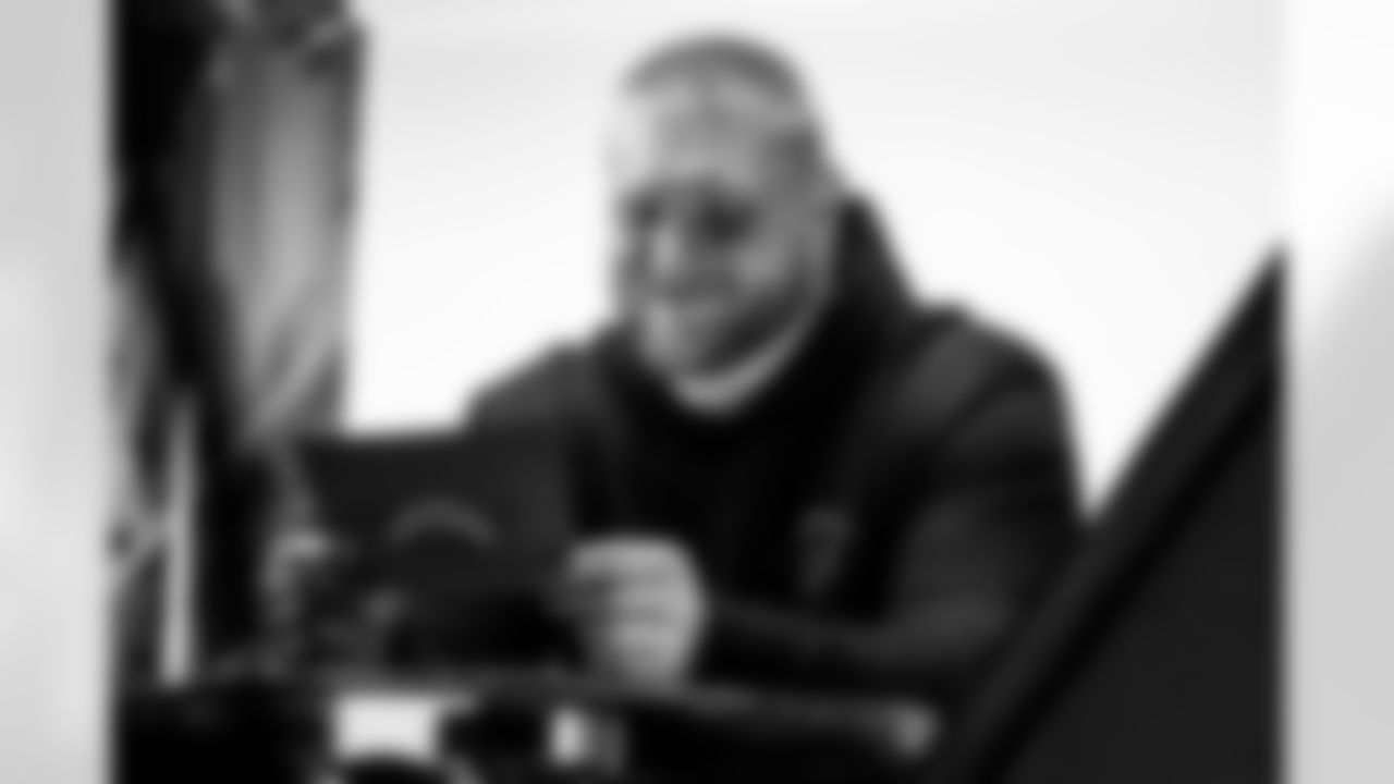 The Los Angeles Chargers sign Tyler Biadasz on Friday, March 6, 2026 at The Bolt in El Segundo, CA.