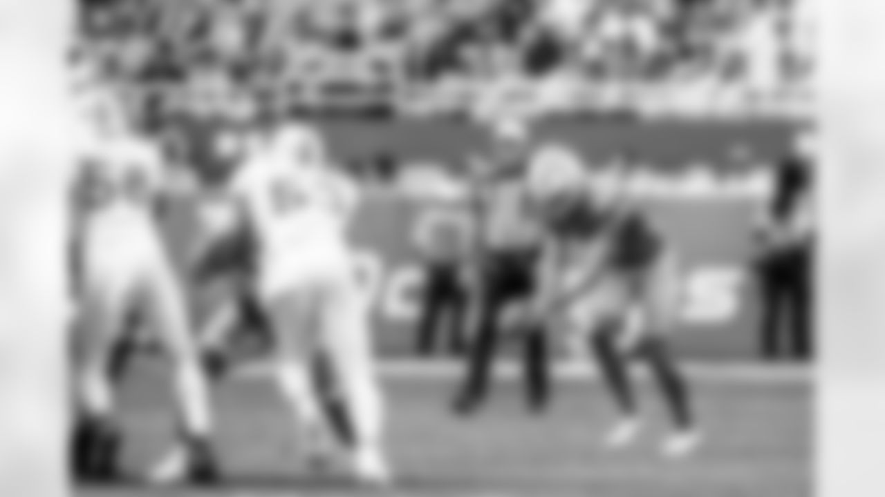 Take a look back at the Chargers Week 6 matchup with the Dolphins in monochrome!