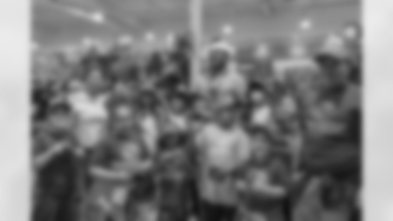 Derwin James takes children from the Boys and Girls Club of Orange Coast on a shopping spree on Tuesday, December 12, 2023 at Dick's Sporting Goods in Tustin, CA.