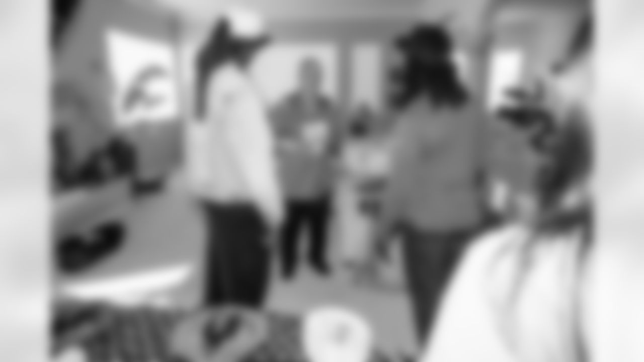 The Los Angeles Chargers surprise their 2025 Fan of the Year on Tuesday, October 28, 2025 in San Diego, CA.