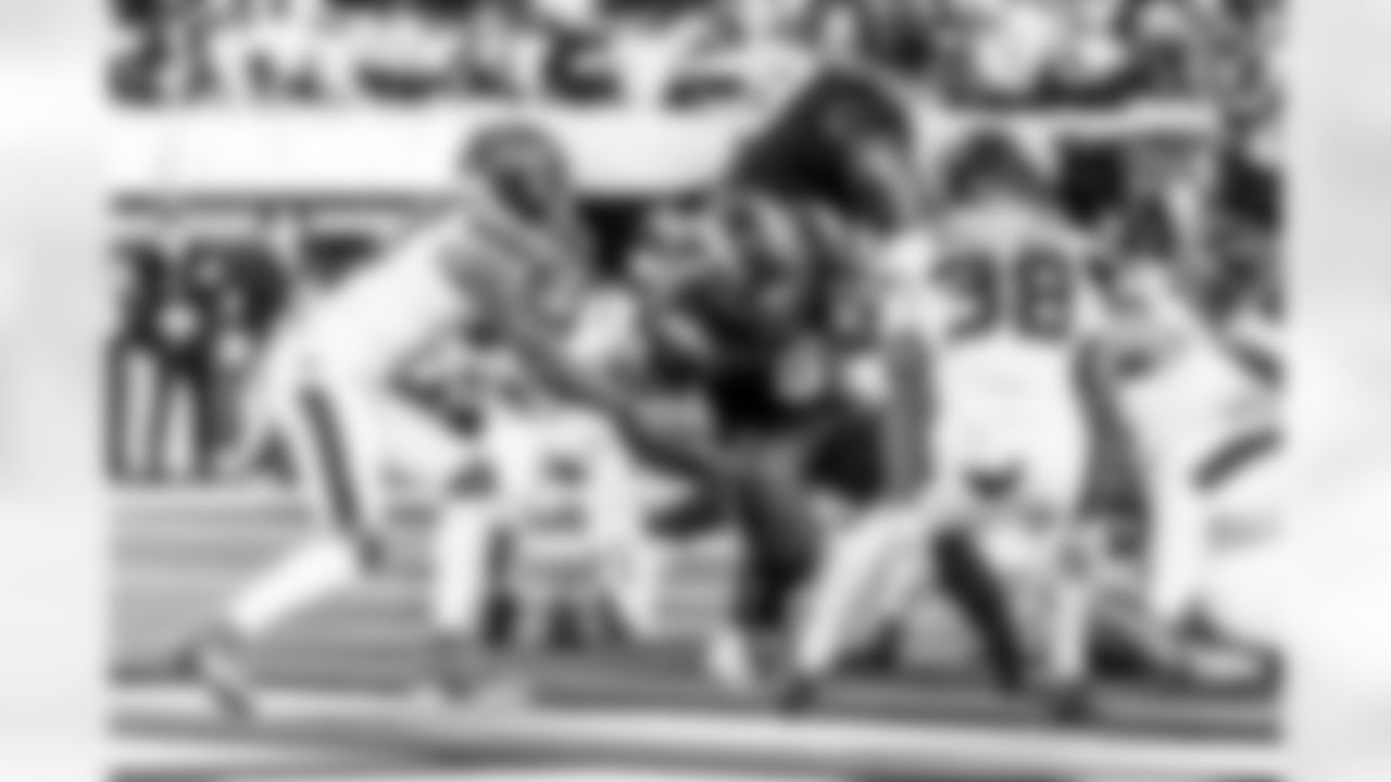 Take a look back at the Chargers Week 17 matchup with the Texans in monochrome.