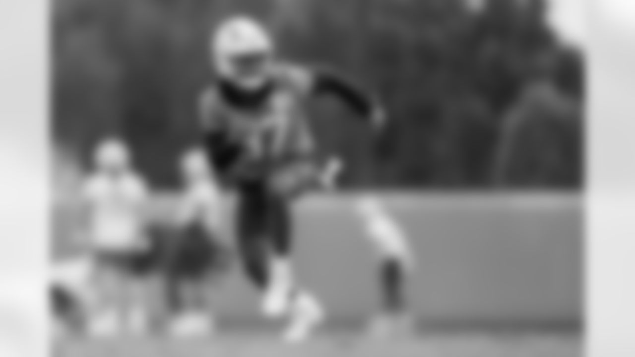 The Los Angeles Chargers practice on Tuesday, December 19, 2023 at Hoag Performance Center in Costa Mesa, CA.