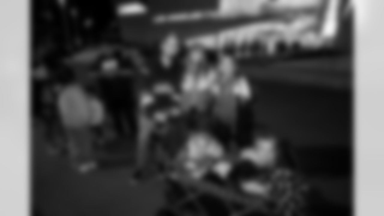 Fans gather at The Bolt for the Fan Rally + Drone Show on Friday January 9th, 2025