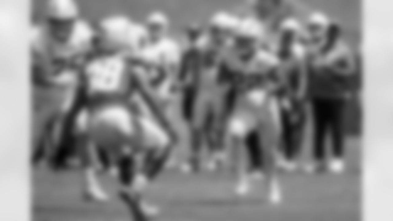 The Los Angeles Chargers hold Mandatory Mini-Camp on Tuesday, June 10, 2025 at The Bolt in El Segundo, CA.