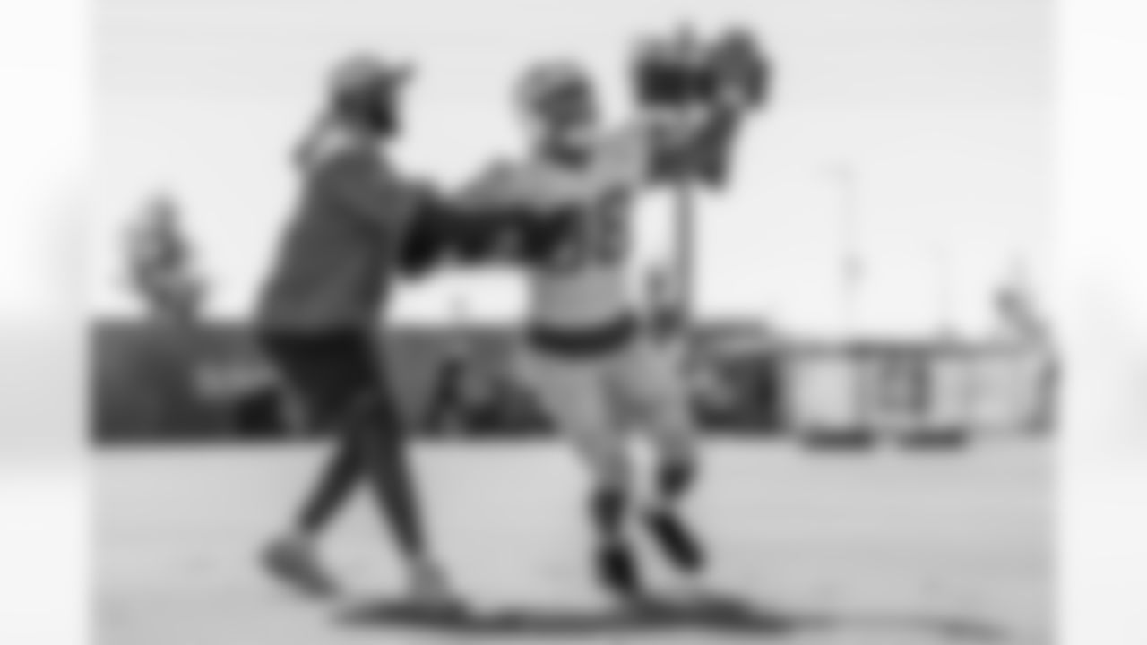 The Los Angeles Chargers practice on Wednesday, October 15, 2025 at The Bolt in El Segundo, CA.