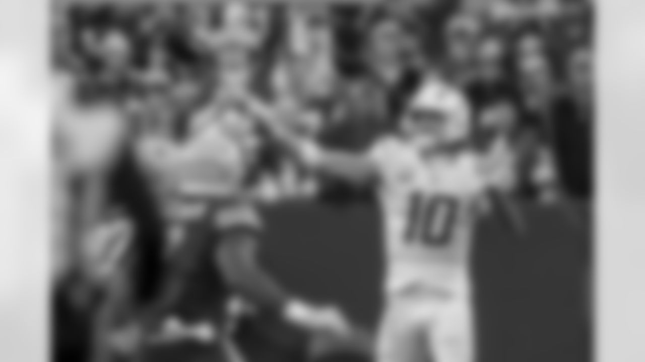 The Los Angeles Chargers play the Green Bay Packers on Sunday, November 19, 2023 at Lambeau Field in Green Bay, WI.
[FINAL SCORE: GB 23 -  LAC 20]