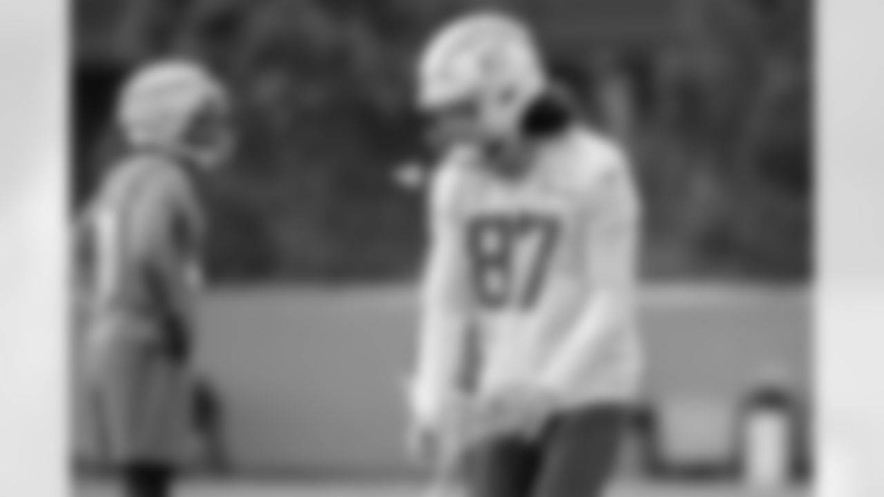 The Los Angeles Chargers practice on Friday, January 5, 2024 at Hoag Performance Center in Costa Mesa, CA.