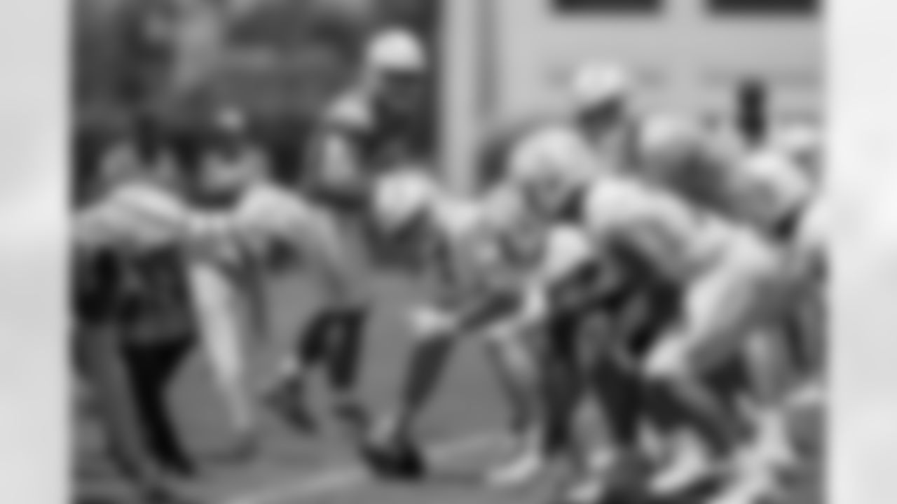 The Los Angeles Chargers hold OTA's on Wednesday, June 5, 2024 at Hoag Performance Center in Costa Mesa, CA.