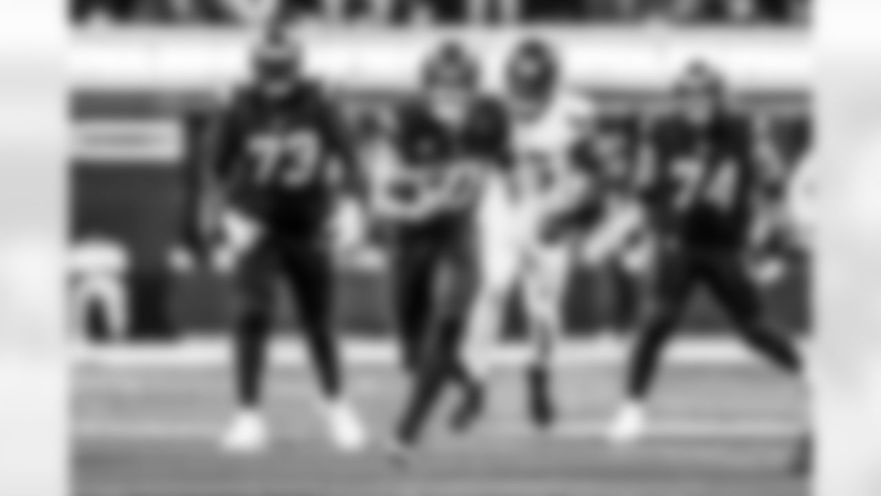 Take a look back at the Chargers Week 17 matchup with the Texans in monochrome.