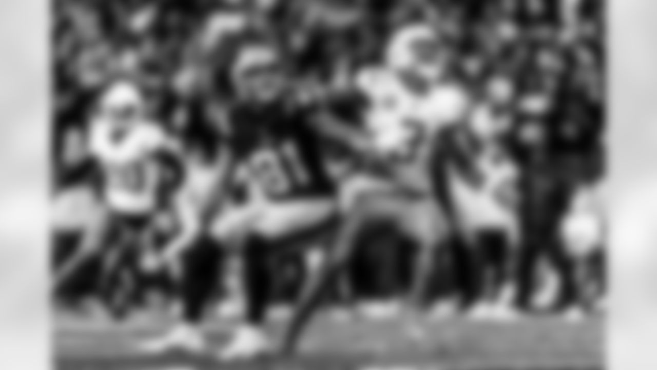 Take a look back at the Chargers Wild Card matchup with the Patriots in monochrome.